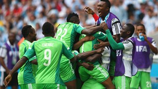 NIGERIA ADVANCE TO THE SECOND ROUND IN 2014 FIFA WORLD CUP 