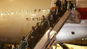 Super Eagles players arrives in Brazil - (photo credit :FIFA.com)